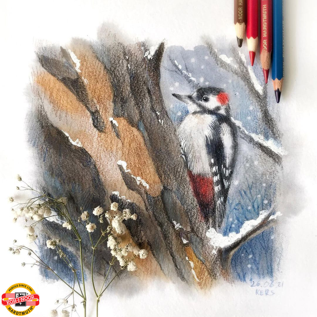 KOH-I-NOOR MONDELUZ Watercolour Colored Pencils (1PC) part 2