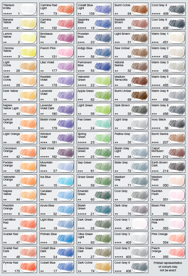 KOH-I-NOOR MONDELUZ Watercolour Colored Pencils (1PC) part 2